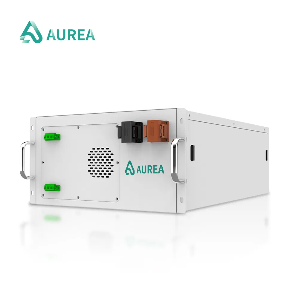 Batería de Almacenamiento de Energía Aurea ODM OEM Montada en Rack 51.2V 100ah 200ah 314ah LiFePO4 Paquetes de Baterías de Iones de Litio para Sistema Solar Híbrido