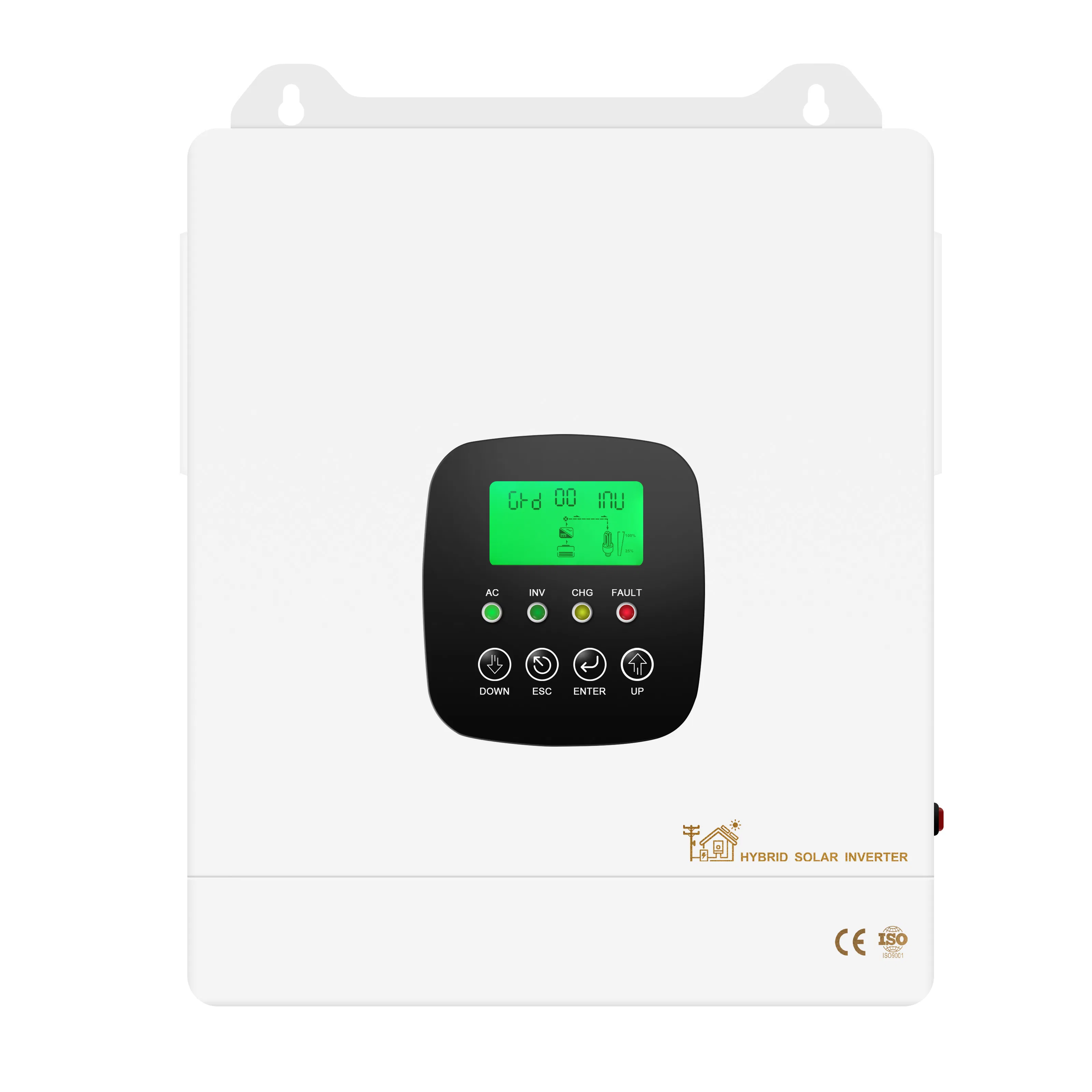 Batería de Almacenamiento de Energía Solar Fotovoltaica de Fosfato de Hierro de Litio Montada en Pared 5-Degree 5kwh LiFePO4 Batería