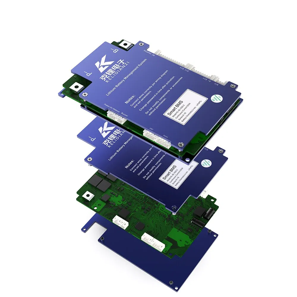 Bajo Balance 24V 150A Sistema de Gestión de Baterías Bluetooth 8s Sistema de Gestión de Baterías 25.6V PCB de Protección de Calentamiento a Baja Temperatura para RV