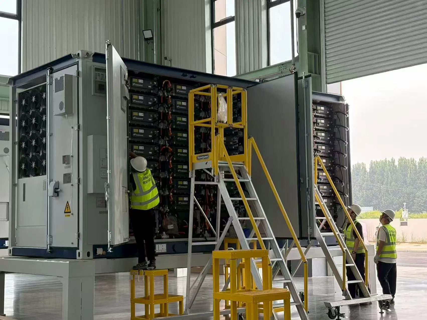 Almacenamiento de energía comercial industrial a gran escala fuera de la red