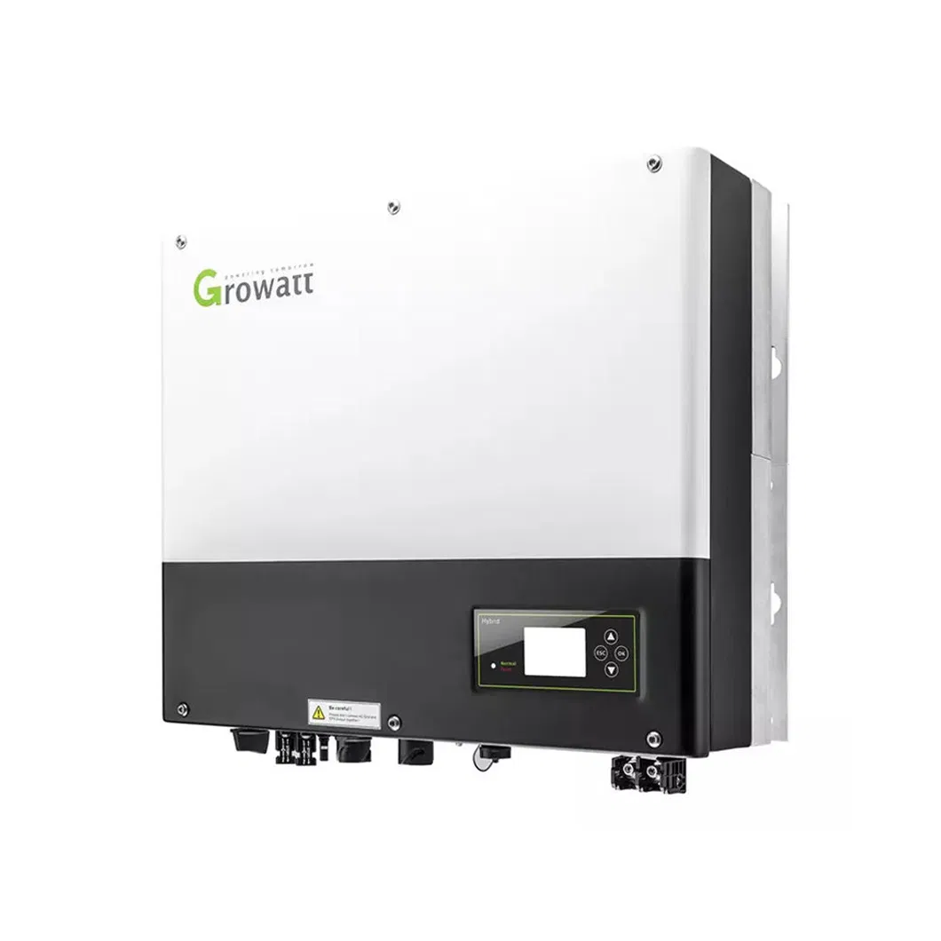 Inversor Solar Híbrido Inteligente UPS Growatt Sph 3000-6000 con Sistema Solar de Batería