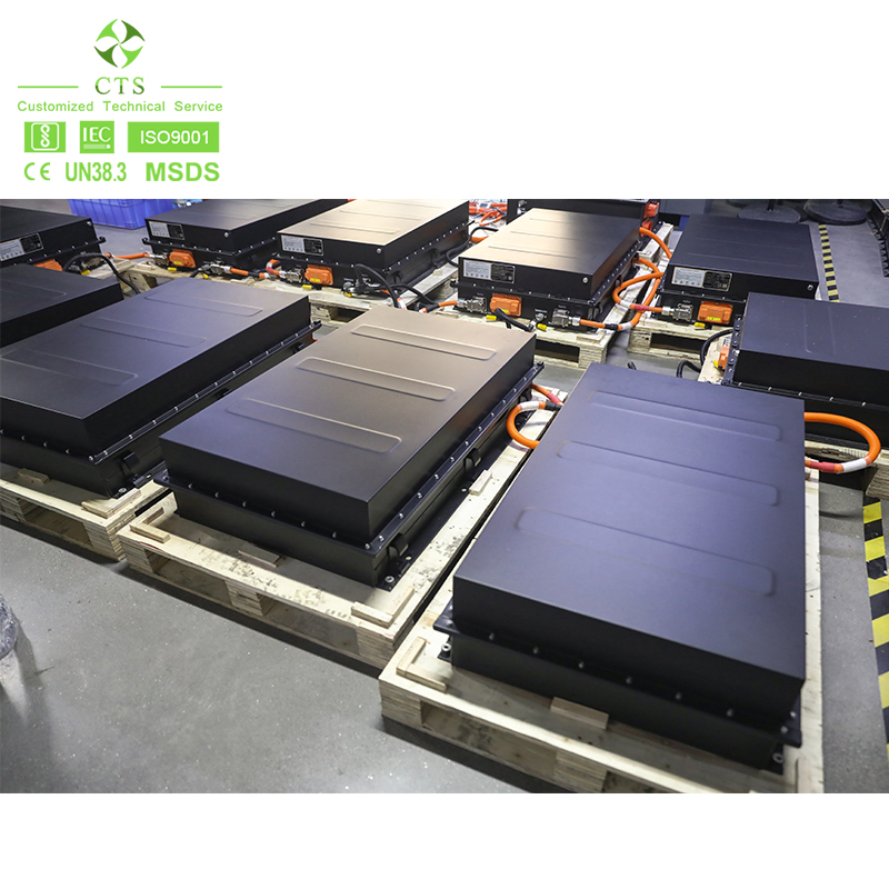 Camión Semi 500V/600V 100kwh 200kwh 300kwh Batería de Ion de Litio Batería EV para Autobús Eléctrico