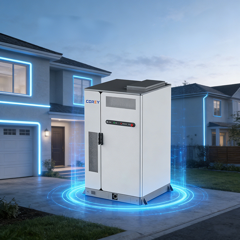 Sistema de Almacenamiento de Energía de Batería Solar Contenerizado 233kwh Gabinete UE en Stock