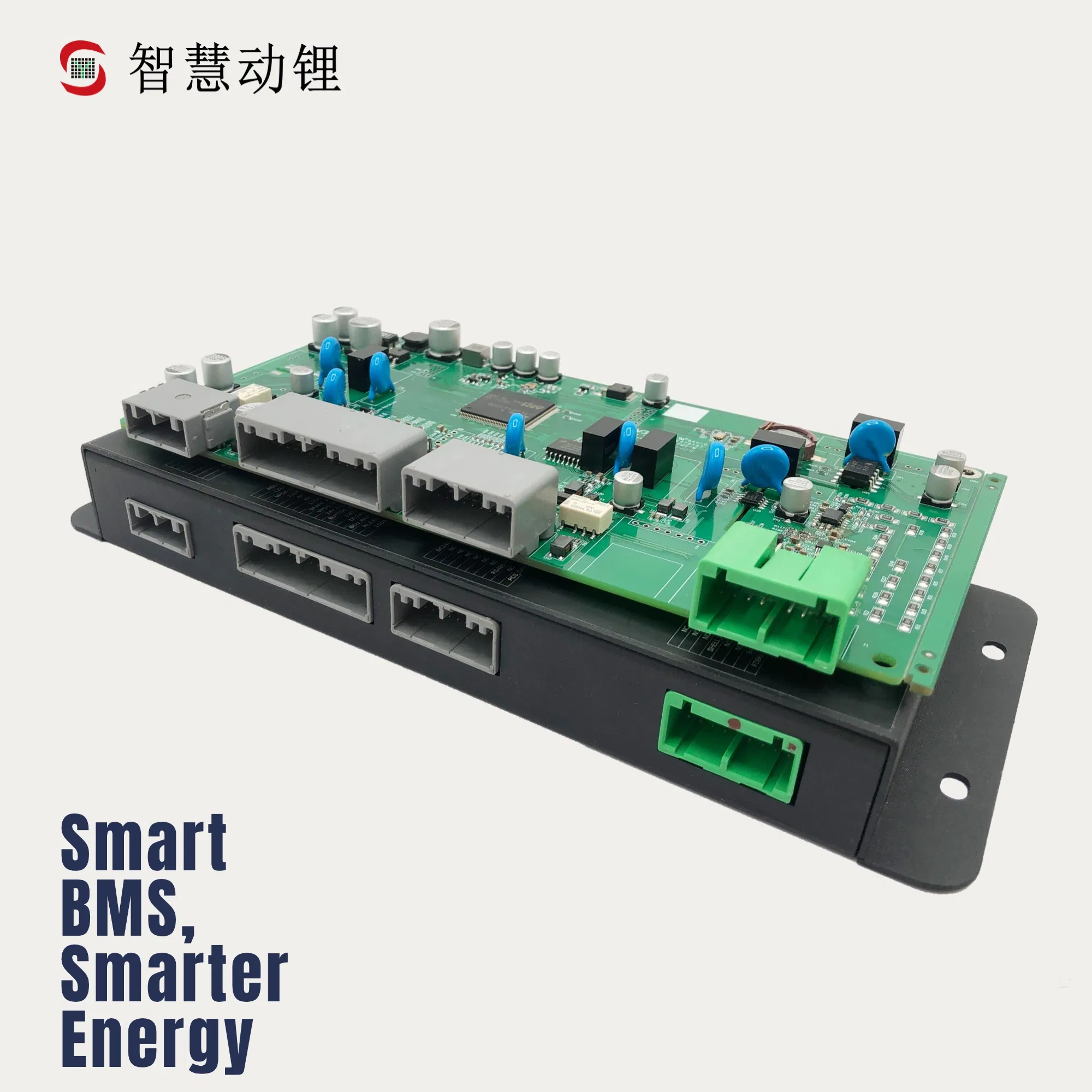 Zhdli Smart BMS para almacenamiento de energía de alta tensión 300S 300A Sistemas de gestión de baterías hasta 1500V BMS de alta tensión RS485 Maestro y esclavo Canbus