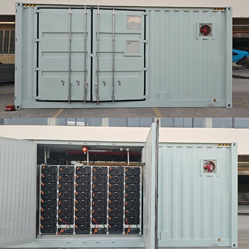 Tamaño Estandarizado 20FT Sistema de Almacenamiento de Energía en Baterías Containerizado para Aire Acondicionado Comercial e Industrial LFP/LiFePO4-Lithium