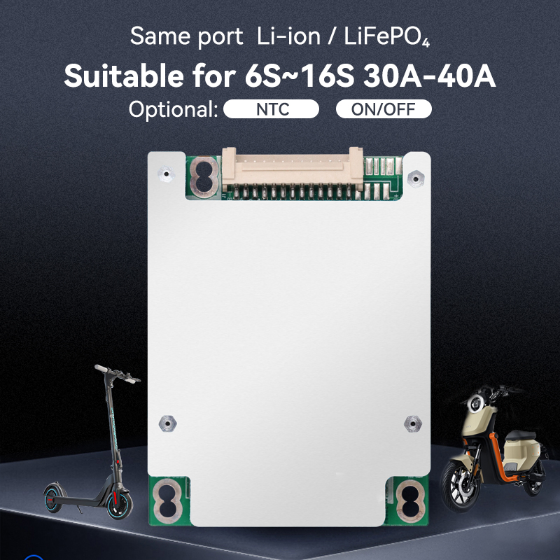 BMS de Balance Activo Lws 16s 30A 40A Protección Inteligente de Batería 16s BMS