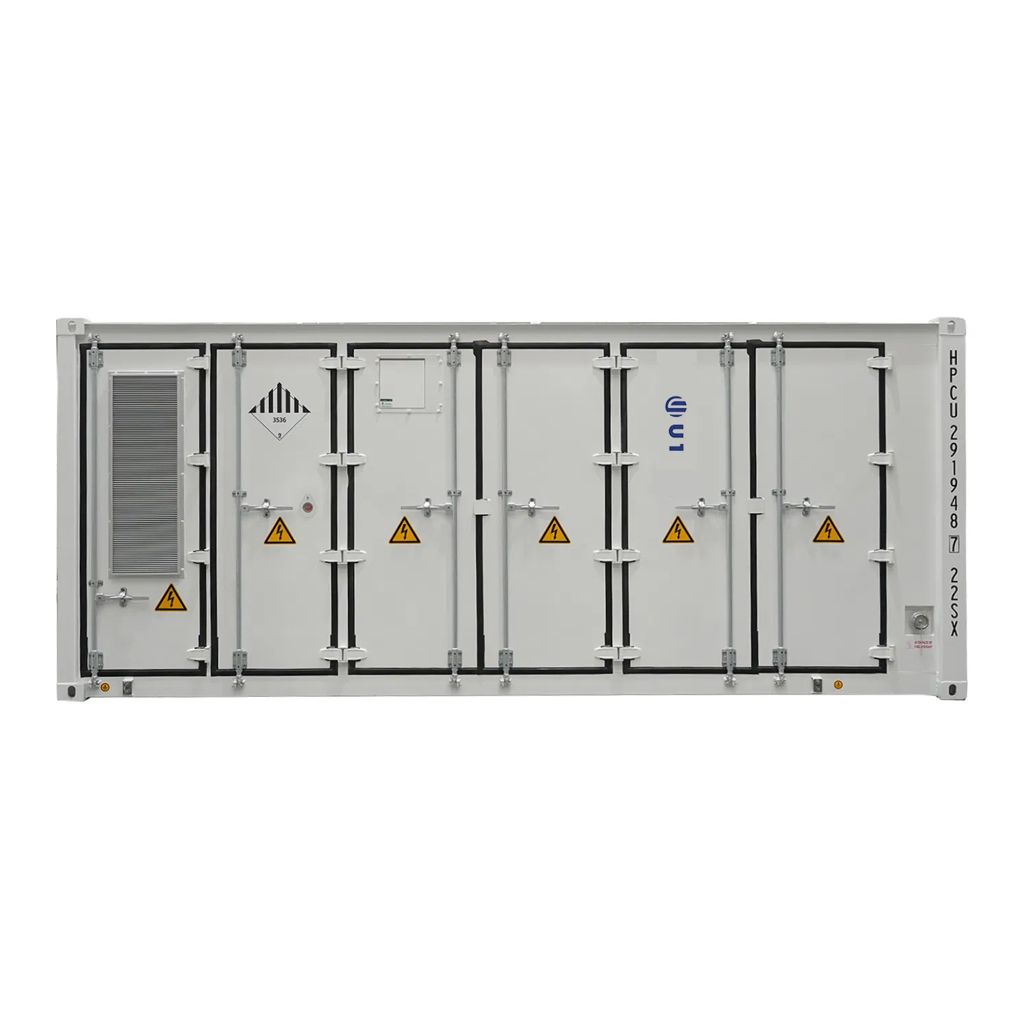 Contenedor de Almacenamiento de Energía Industrial de Alta Potencia de Salida Estable de Voltaje de Red Híbrida Ess Bess 20FT