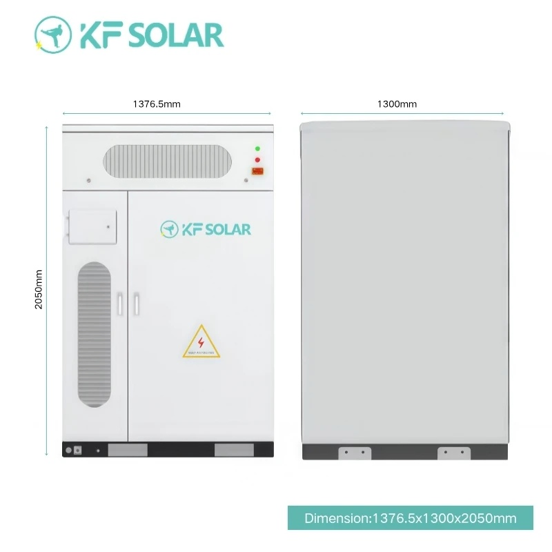 125kw 232kwh Sistema de Almacenamiento de Energía Solar al Aire Libre Bess para Comercial e Industrial