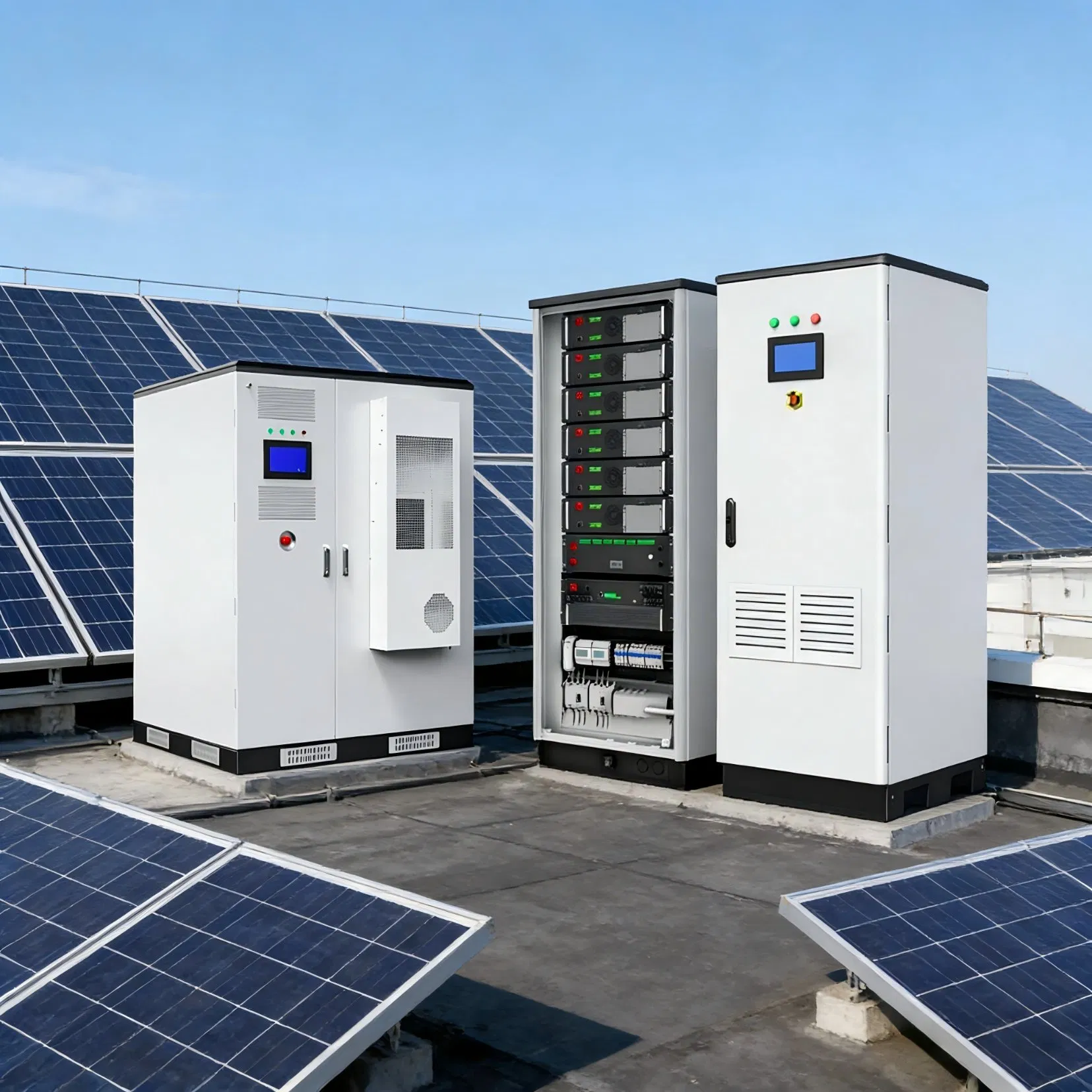 2800W Estación de Energía Portátil Generador Solar de Alta Dureza para Sitio de Construcción