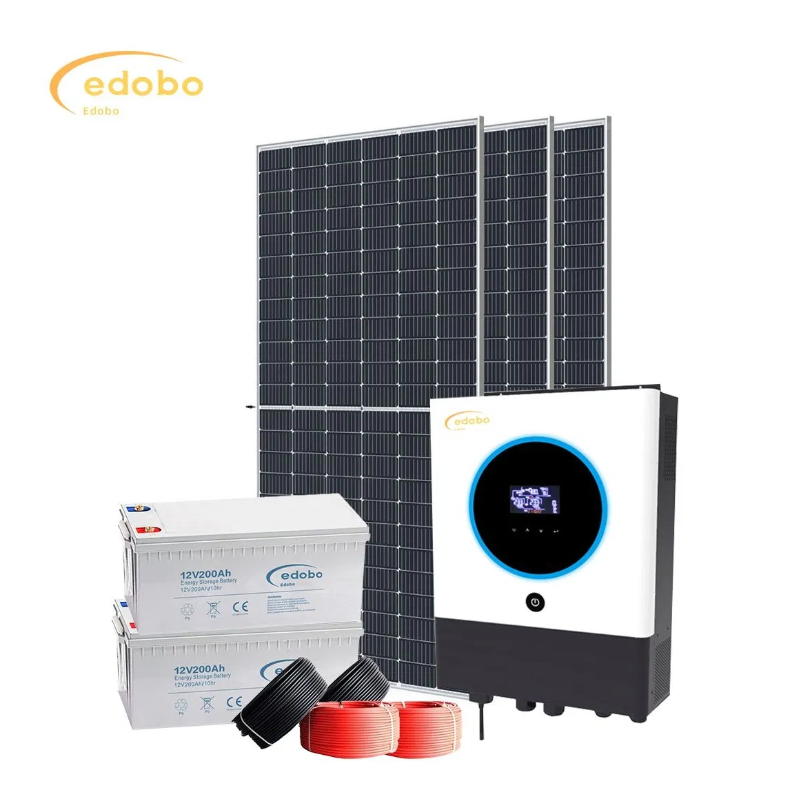 Sistema de Almacenamiento de Energía Solar Sistema Residencial Híbrido Fotovoltaico