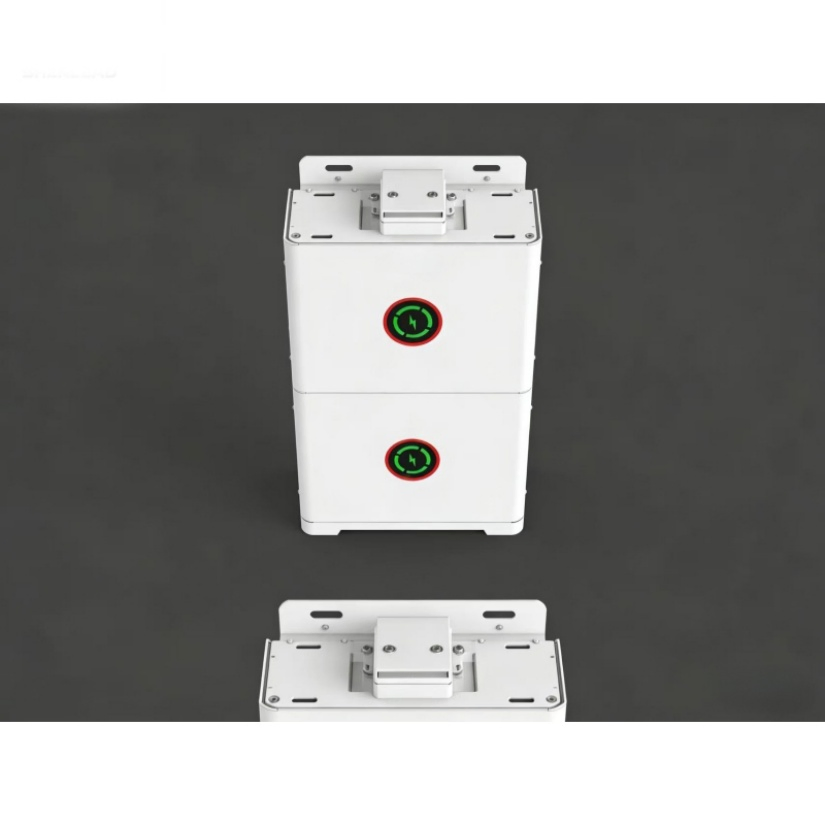 Batería de Almacenamiento de Energía Montada en la Pared del Hogar - 5.12 Kwh, 48V, 100ah, Gestión Inteligente de BMS