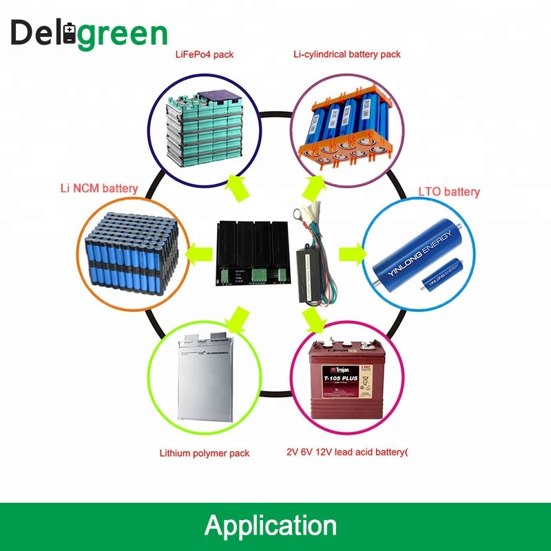 4s Ecualizador Activo de Litio LiFePO4, Lto Gel 18650 Módulo de Protección DIY para Circuito de Batería Lto LiFePO4 BMS 70A