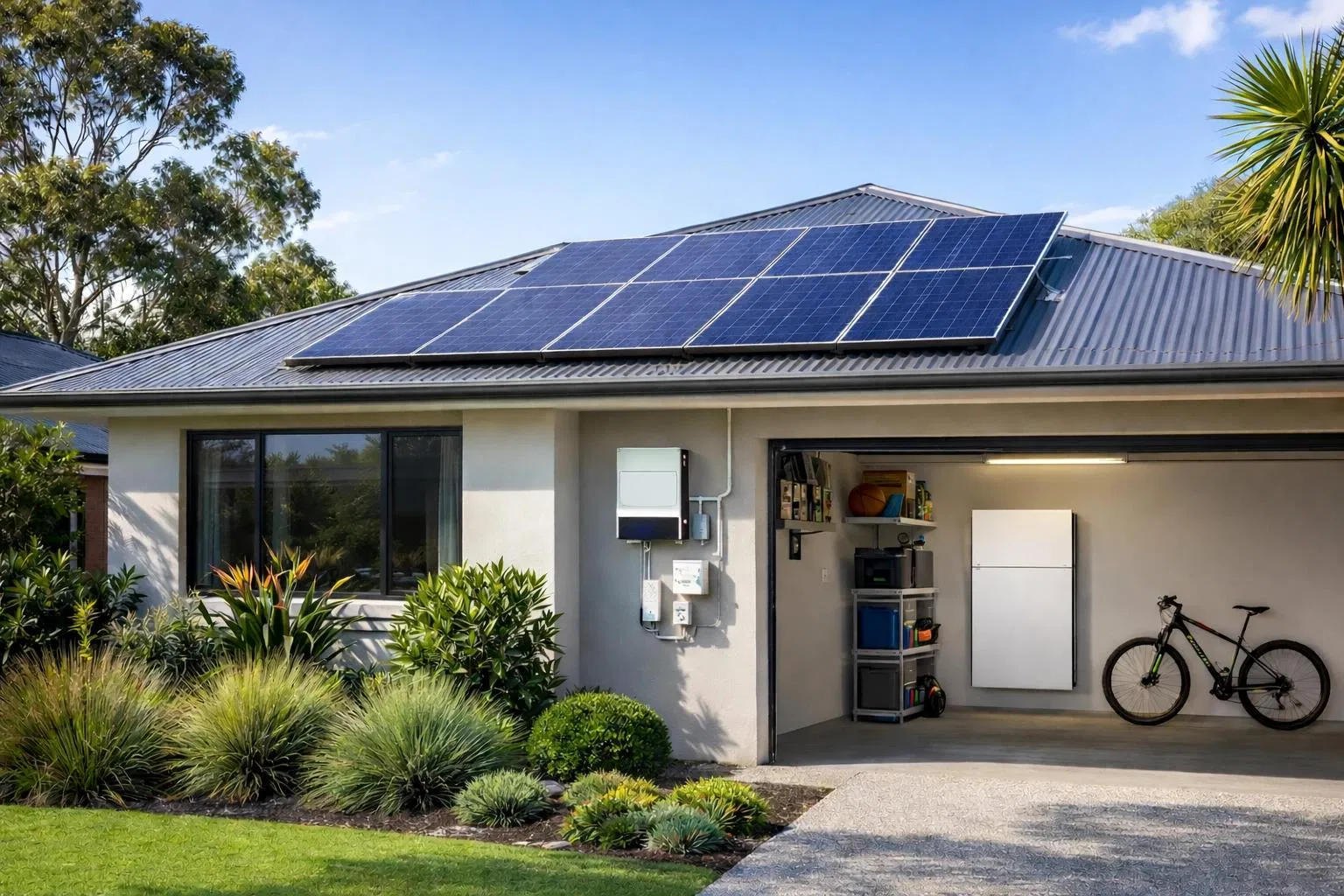 Inversor Solar Híbrido Inteligente para Sistema Solar en Tejado
