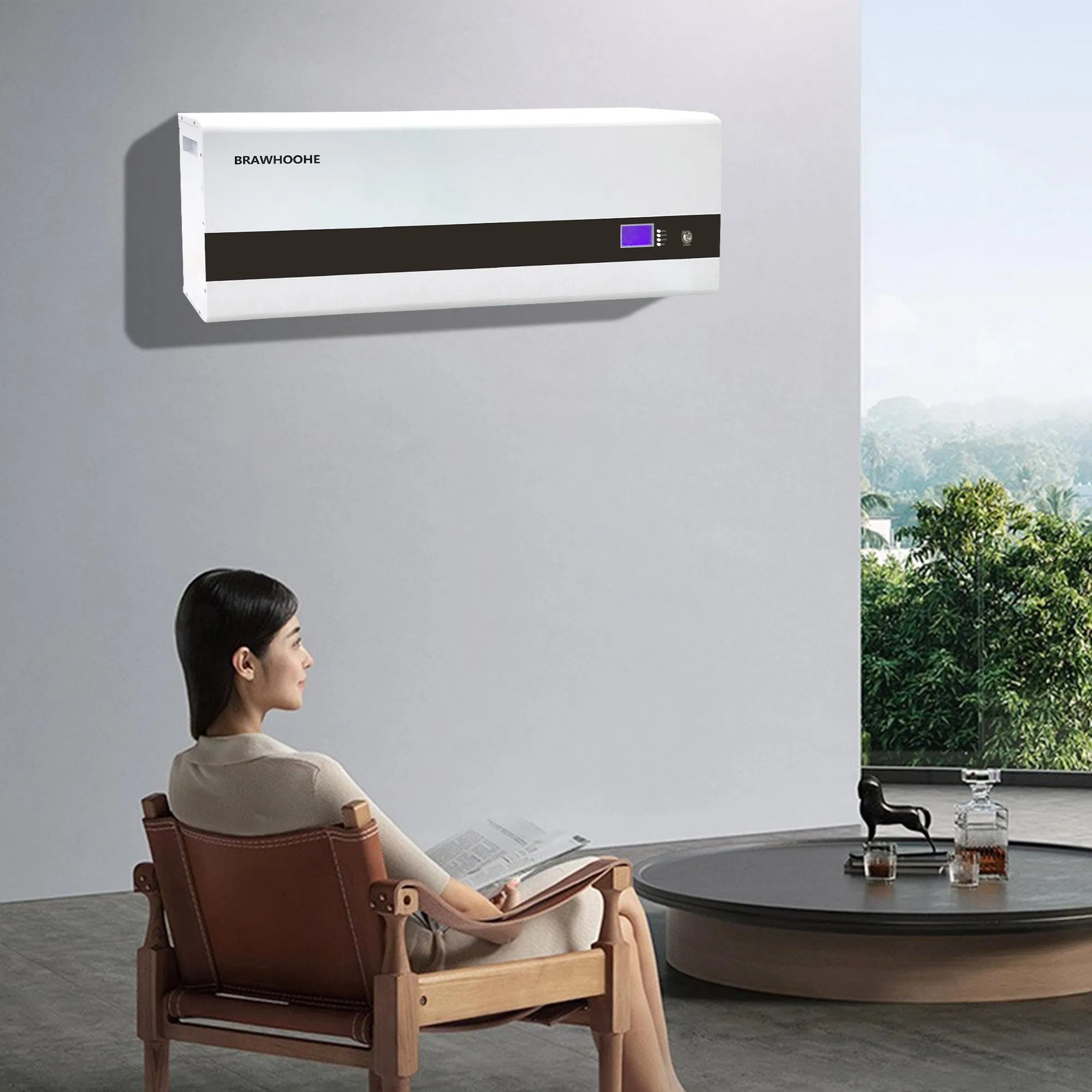 Precio de fábrica 51.2V 150ah 300ah LiFePO4 Paquete de batería para almacenamiento de energía solar en casa con celda Byd Blade