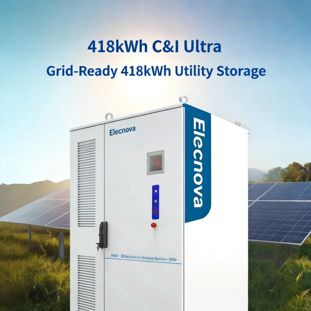 418kwh Gabinete Ess con capacidad de formación de red para microredes