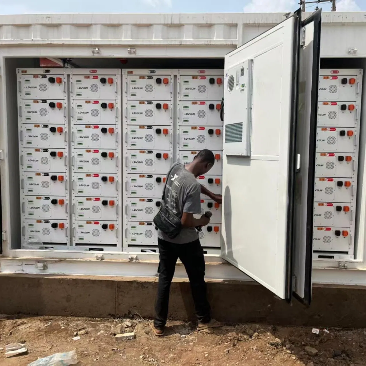 380V Contenedor de Sistema de Almacenamiento de Energía de Batería de Litio Comercial