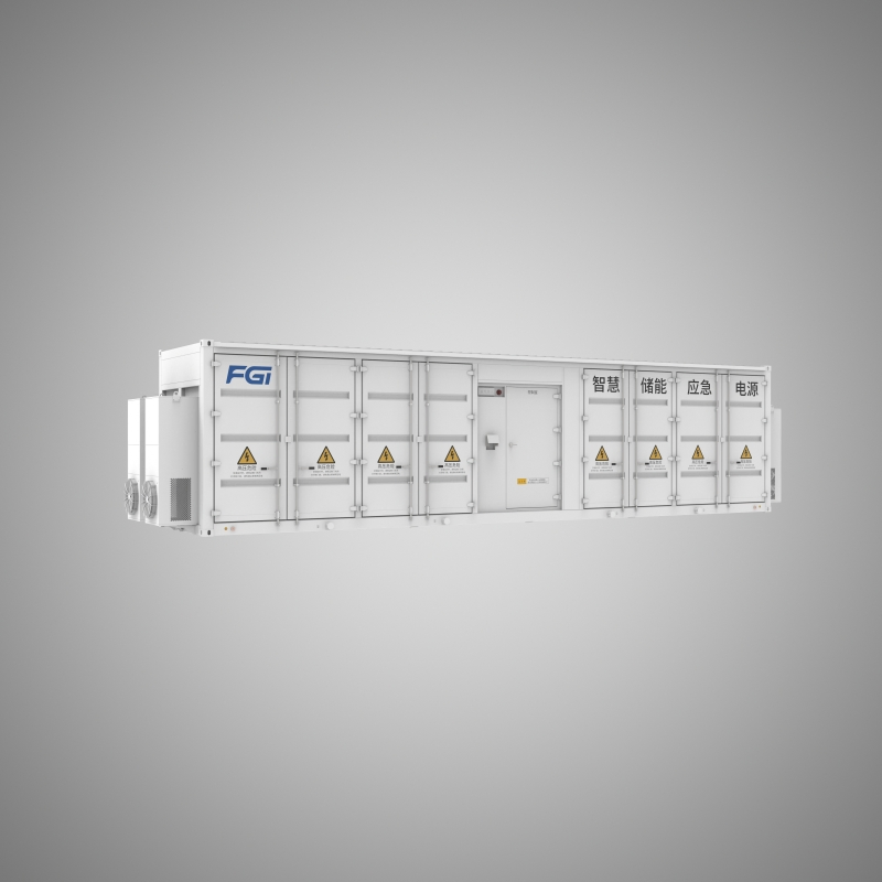 Sistema de Almacenamiento de Energía Industrial de Despliegue a Escala de Utilidad Formando una Red de Alta Tensión Personalizada en Cascada 6kv 22kv 35kv 2MW 5MW 100MW
