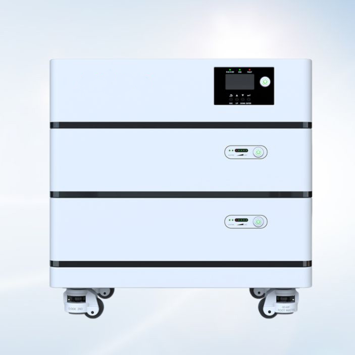 Sistema de Almacenamiento de Energía Solar con Baterías 5.5kwh y Inversor Híbrido Residencial Todo en Uno 6kw