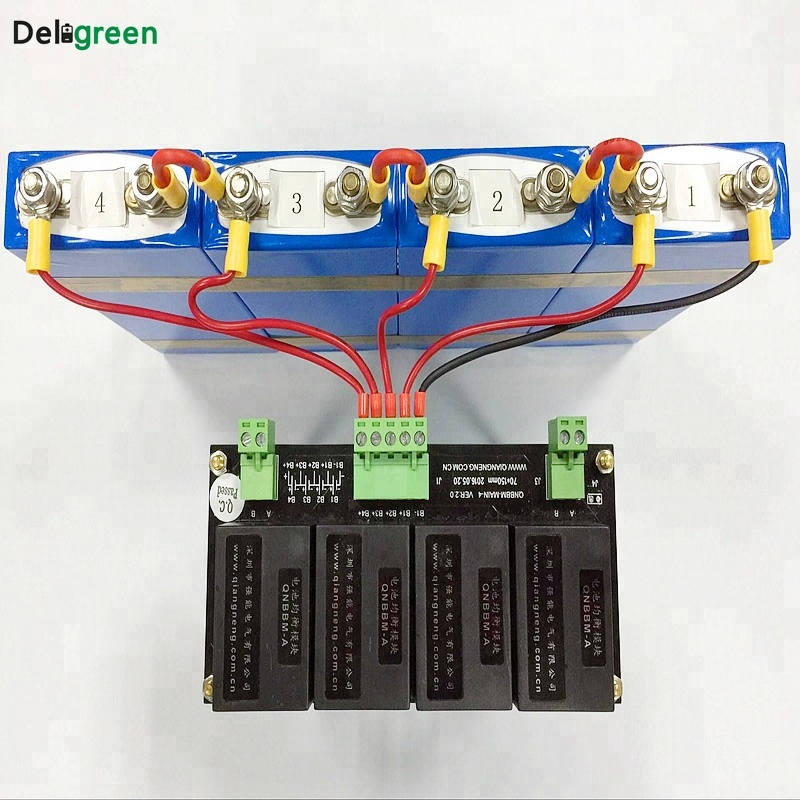 4s Ecualizador Activo de Litio LiFePO4, Lto Gel 18650 Módulo de Protección DIY para Circuito de Batería Lto LiFePO4 BMS 70A