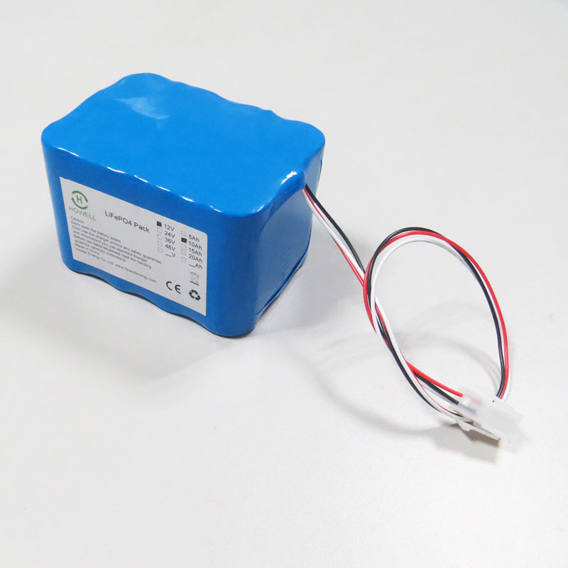 Paquete de Batería de Ion de Litio 12V/10ah LiFePO4 para Luz Solar