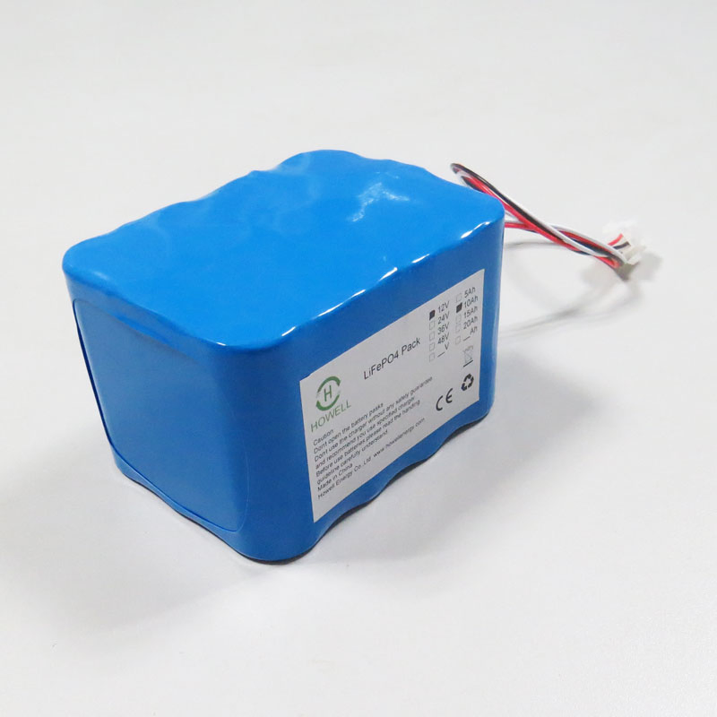 Paquete de Batería de Ion de Litio 12V/10ah LiFePO4 para Luz Solar