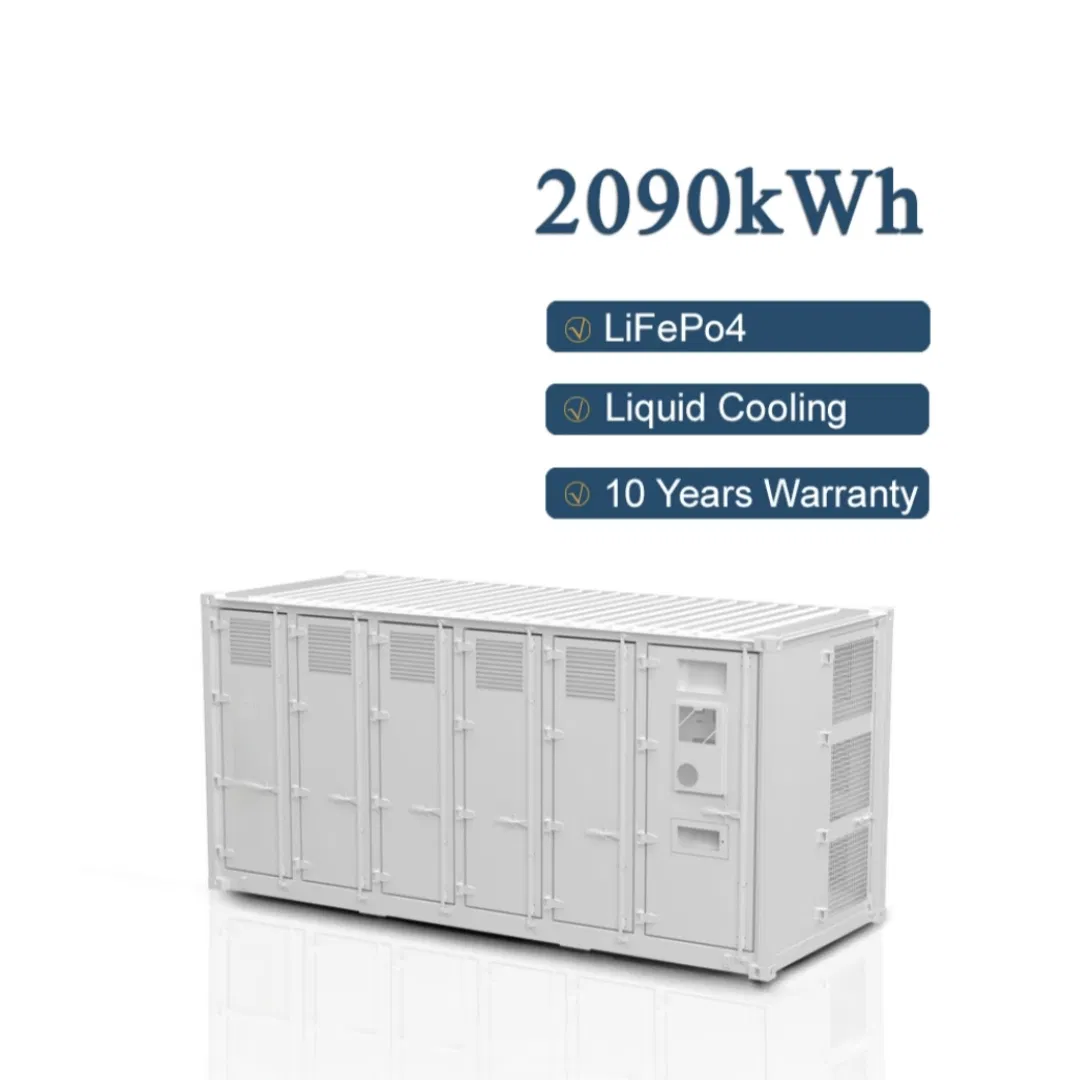 Byd 1mwh 3.5mwh 5mwh Contenedor de Baterías 20FT 40FT Enfriamiento Líquido Bess Energía Solar Almacenamiento de Energía LiFePO4 Ion de Litio