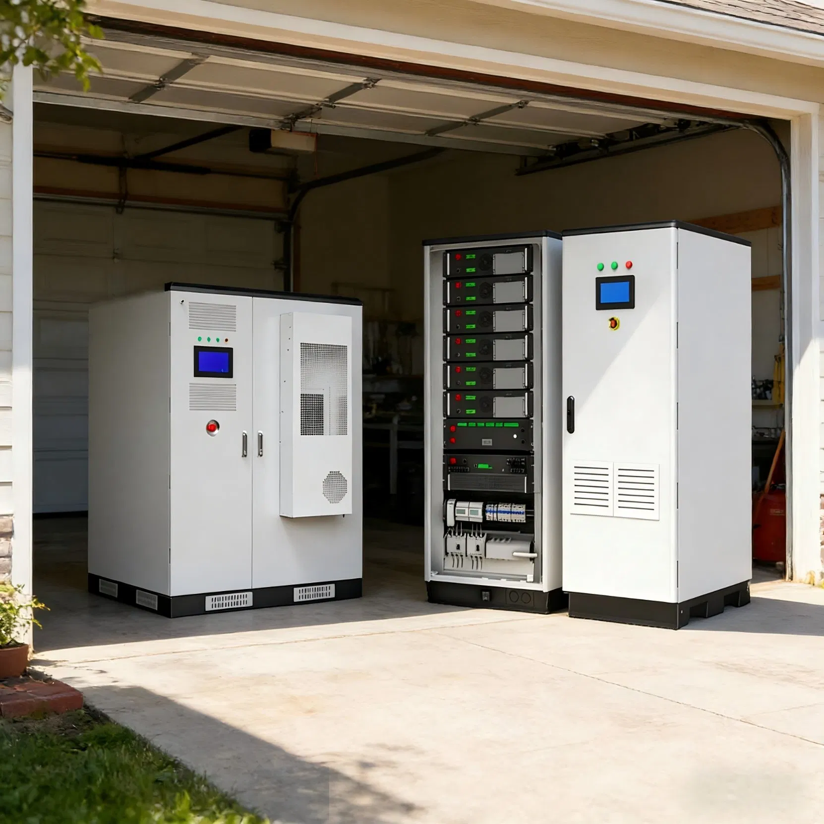 2800W Estación de Energía Portátil Generador Solar de Alta Dureza para Sitio de Construcción