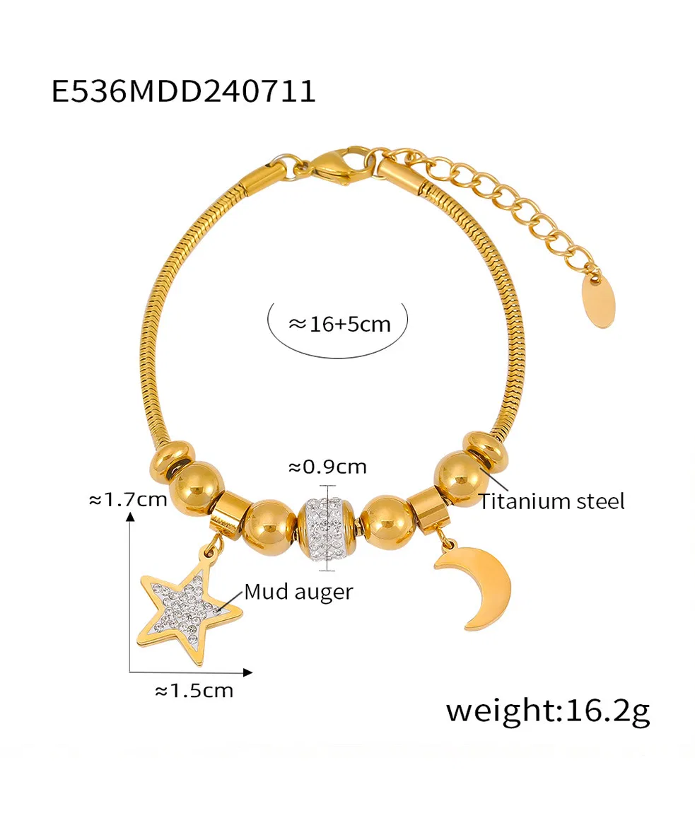 سوار أنيق بسيط 18K