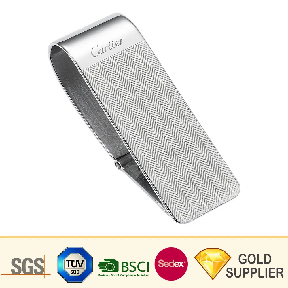 حافظة بطاقات مغناطيسية للرجال مصنوعة من الجلد الكربوني القابل للتدوير، مع معدن الفولاذ المقاوم للصدأ، والفضة، والنحاس، والذهب المطلي، مع مشبك نقود على شكل جمجمة