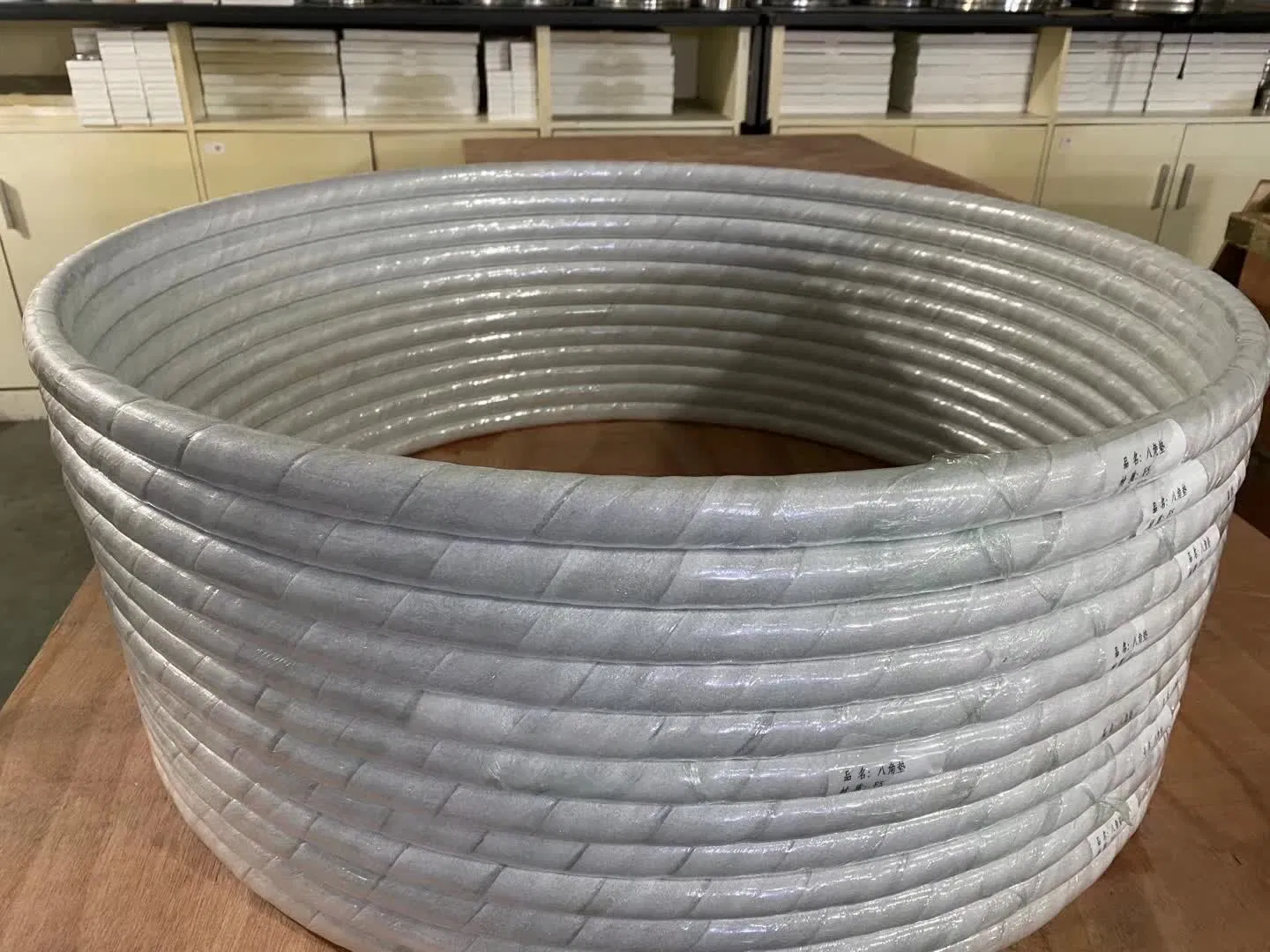 حلقة ختم مطاطية بسيطة من السيليكون مع وصلة هيدروليكية معدنية من الفولاذ المقاوم للصدأ 316L