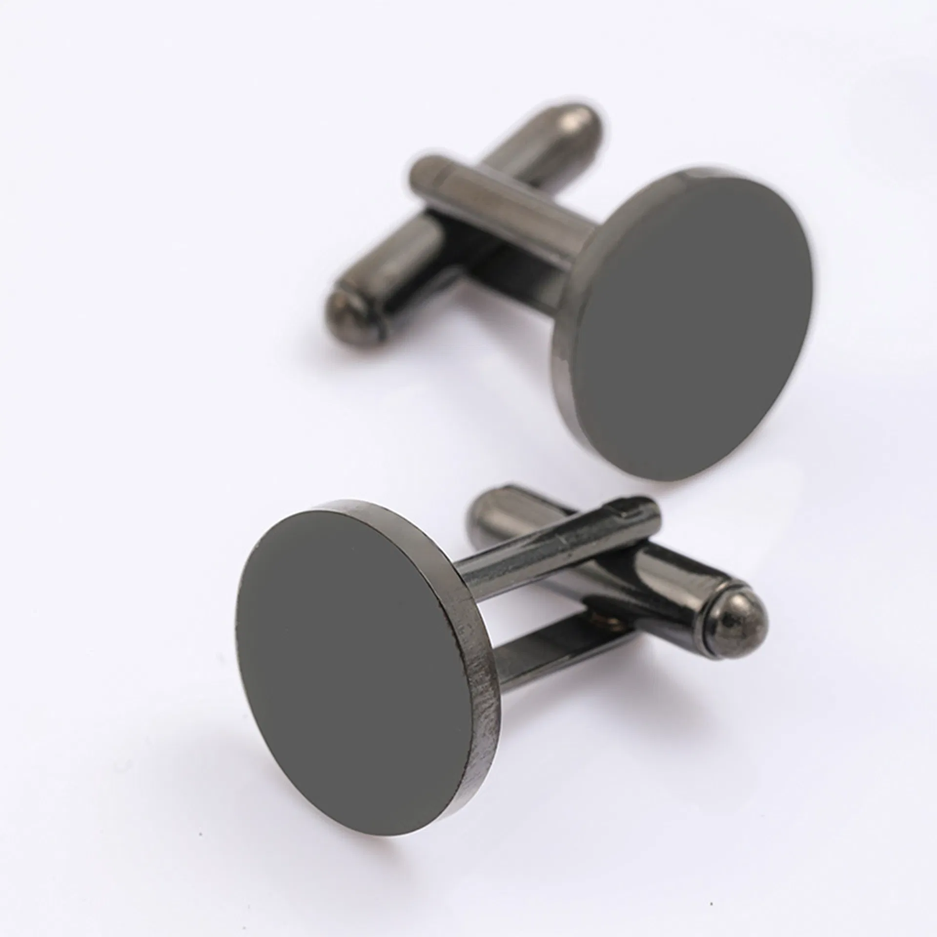 أزرار أكمام دائرية من الفولاذ المقاوم للصدأ 20mm