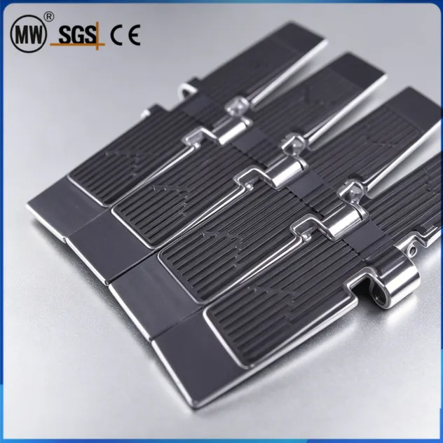 مجفف هواء ساخن مقاوم SS881 K600G سلسلة فولاذية مقاومة للصدأ بشكل مسطح ومستقر لخطوط إنتاج تجفيف المكسرات