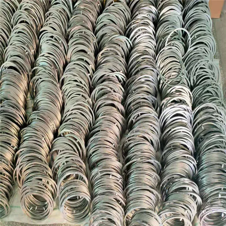 حلقة تثبيت حلزونية من الفولاذ المقاوم للصدأ 304 حلقة نابض حلقة ختم لامينية