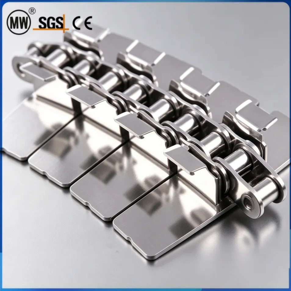 مجفف هواء ساخن مقاوم SS881 K600G سلسلة فولاذية مقاومة للصدأ بشكل مسطح ومستقر لخطوط إنتاج تجفيف المكسرات