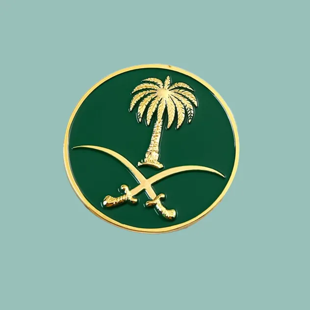 دبابيس عالية الجودة للرجال والنساء من الفولاذ المقاوم للصدأ مع شعار مخصص للعلامة التجارية