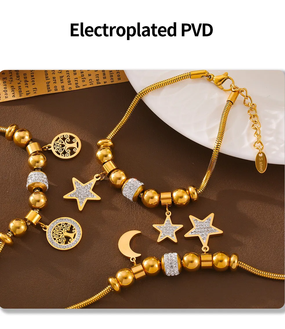 سوار أنيق بسيط 18K