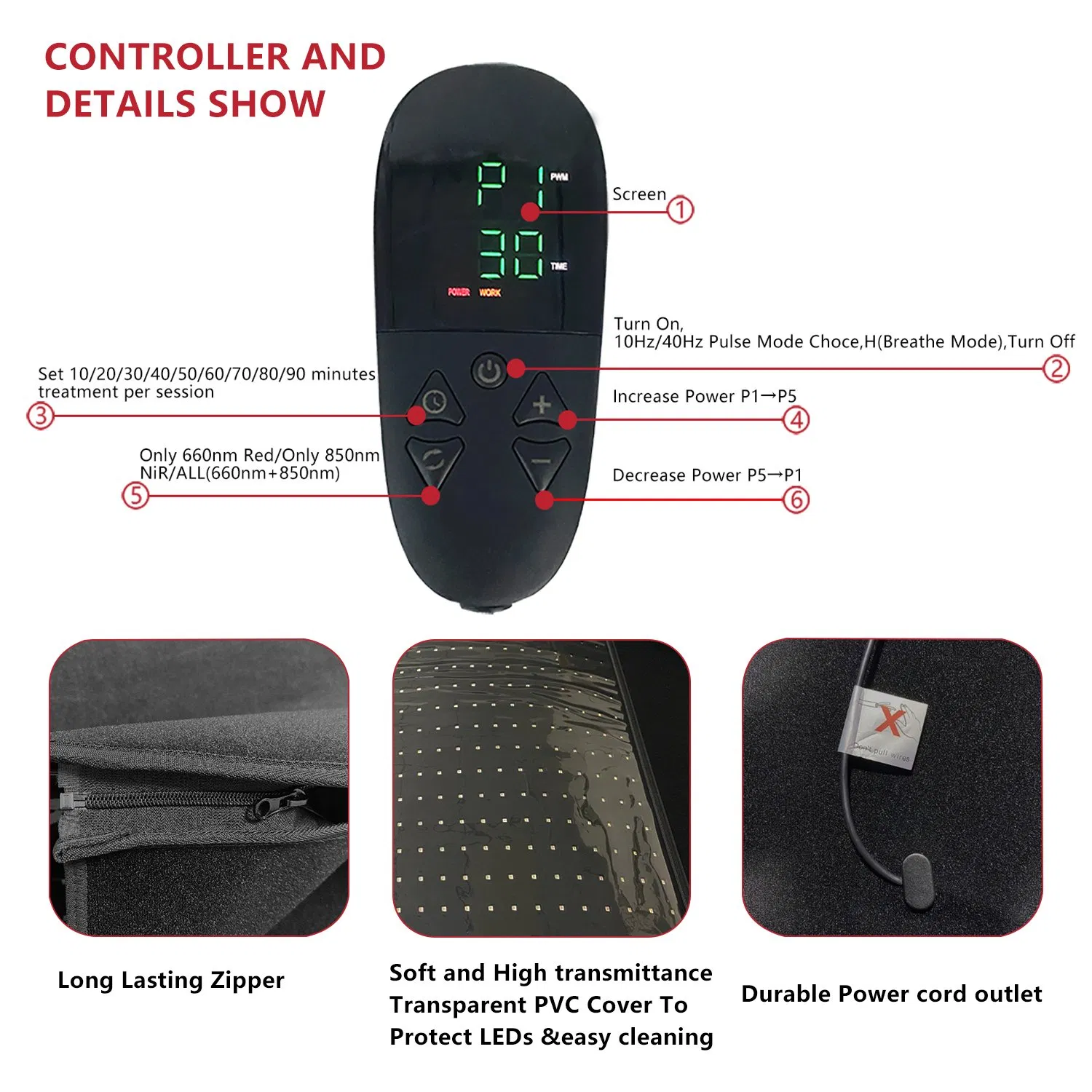 2024 Newest Full Body Skin Care Health Care Red Light Therapy Sauna Bag