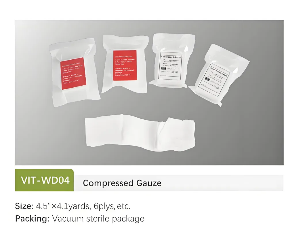 Compressed Gauze