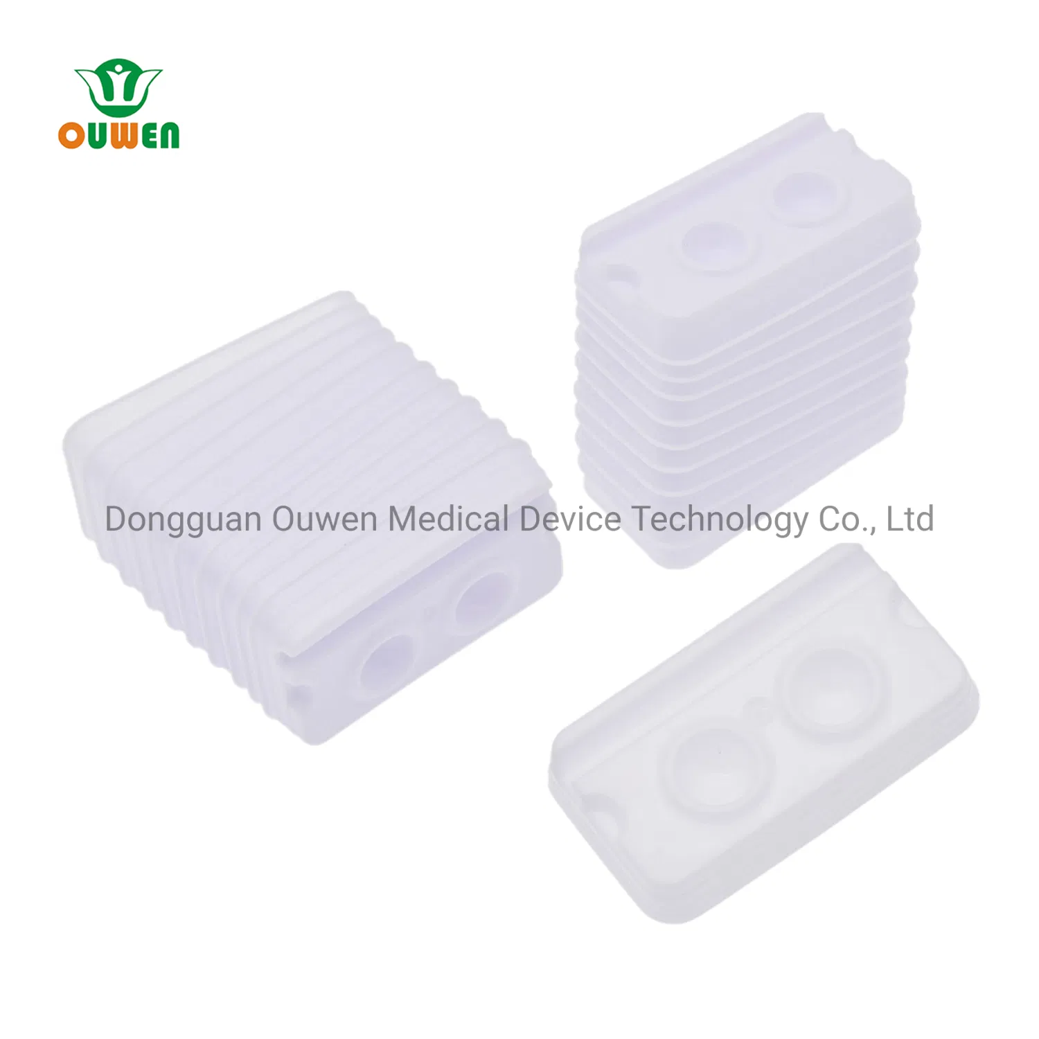 Dental Supply Adhesive Disposable Mixing 2/4 Holes Trays Model