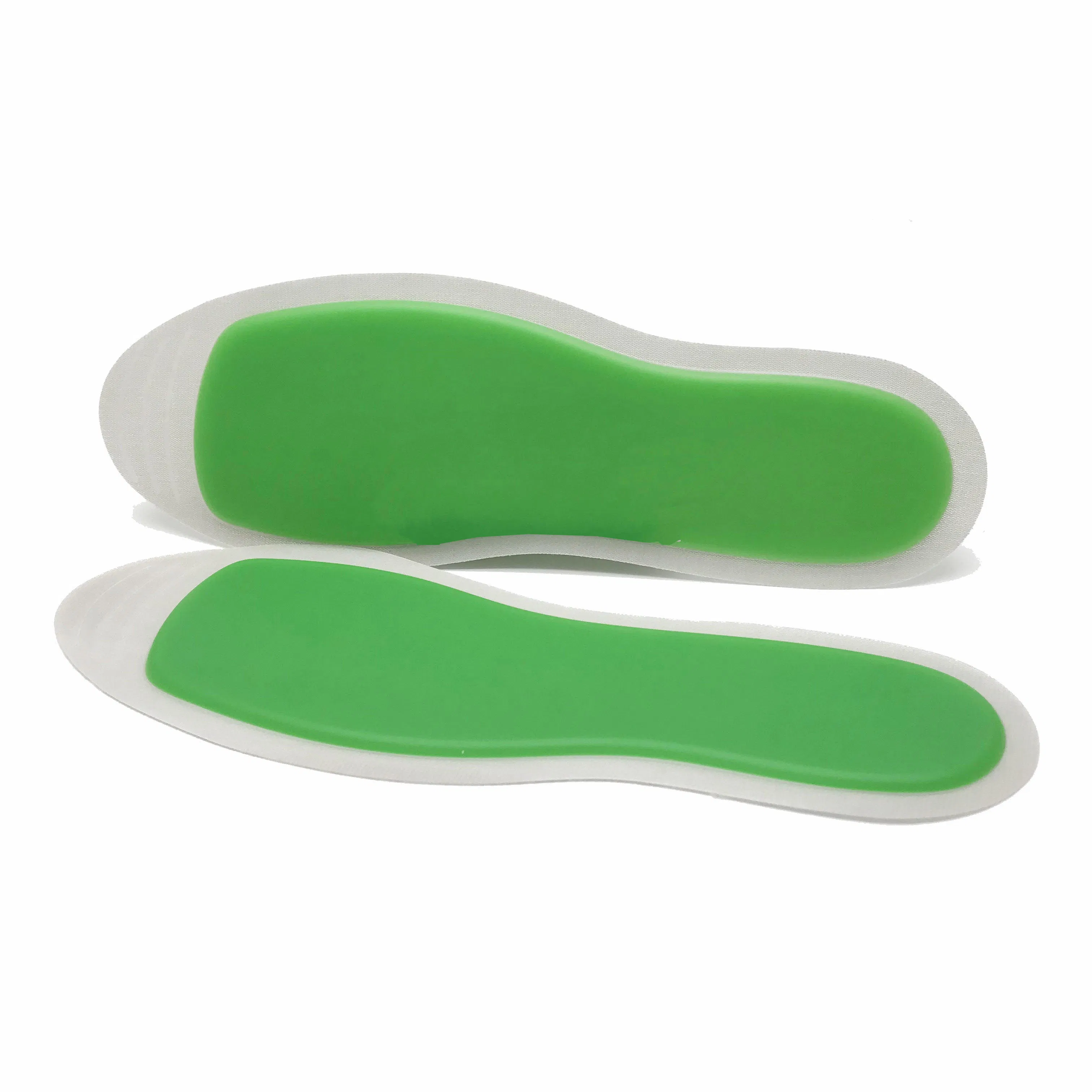 Velvet-Top Gel Insoles Non-Slip Silicone Sports Insoles