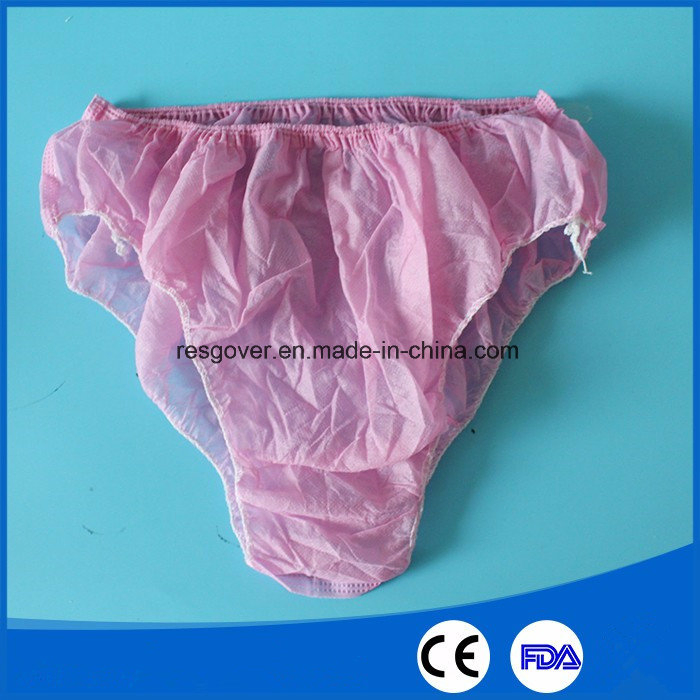 PP Disposable Nonwoven Underwear for Women