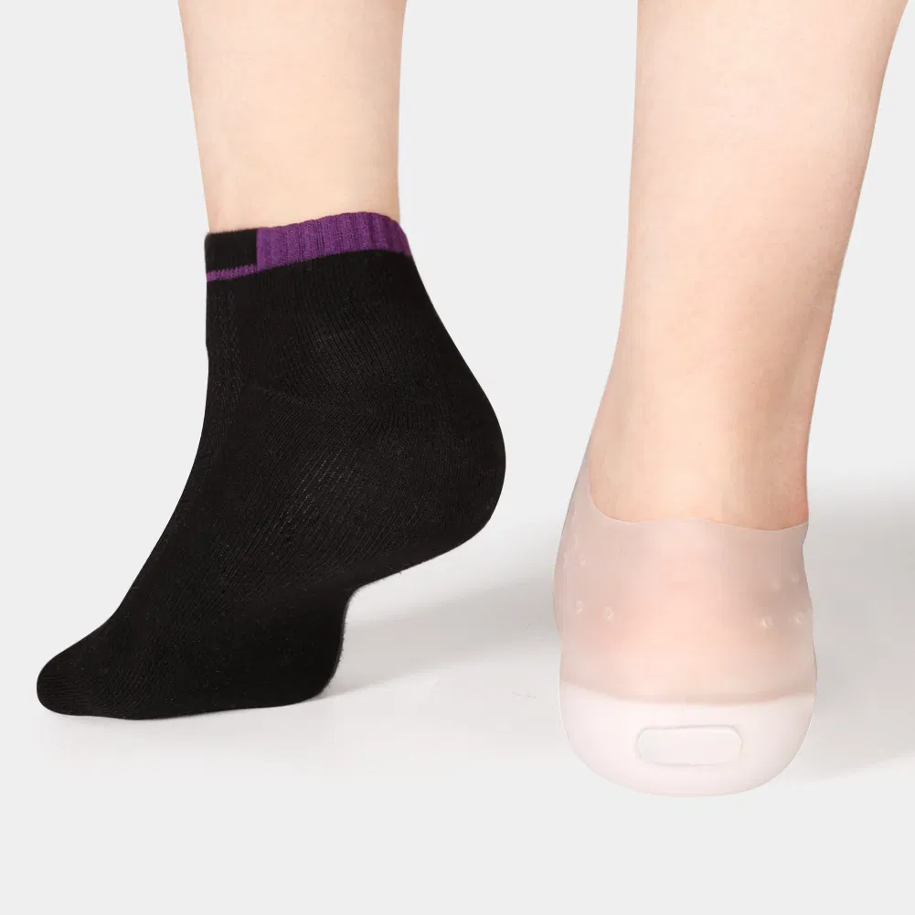 Heighten Foot Cover Invisible Height Increase Silicone Shoe Insoles