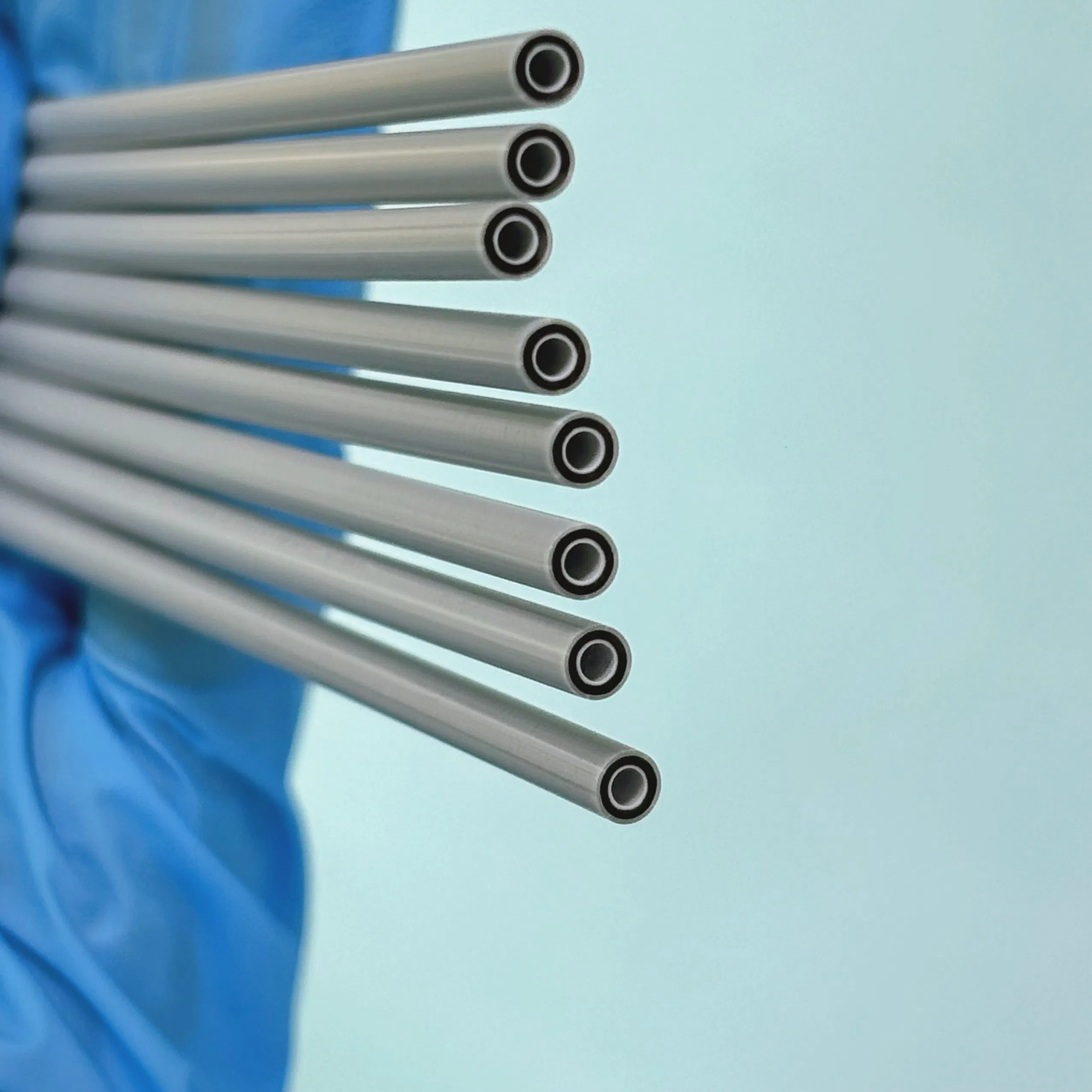 Disposable Medical Grade Transparent PVC/PP/TPU/Pebax Catheter with Single Lumen Tubing