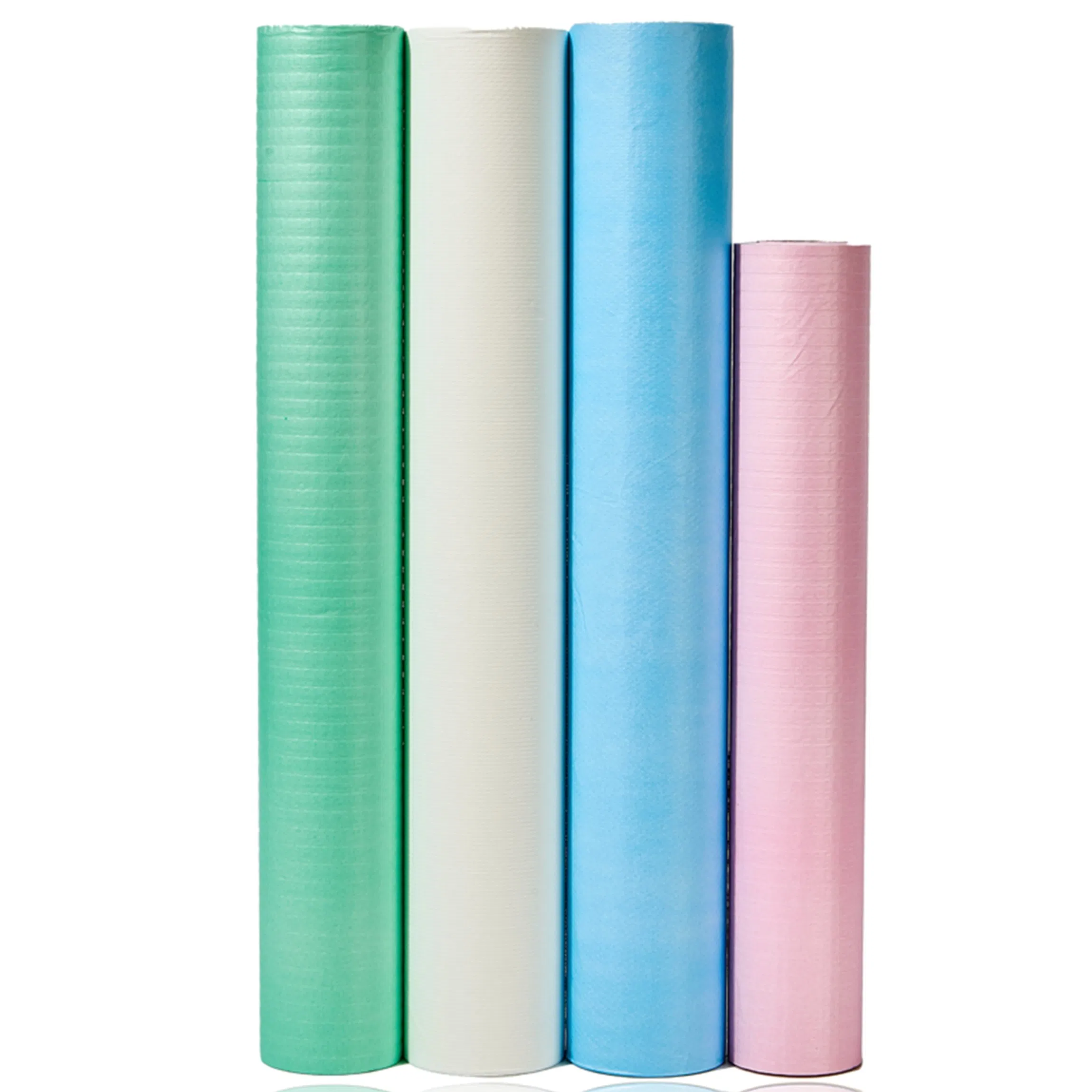 China Factory Disposable Medical Bed Sheets Waterproof Examination Couch Paper Rolls Paper Protective Bed Towel Roll Exam Table Couch Cover Hospital Draw Sheet