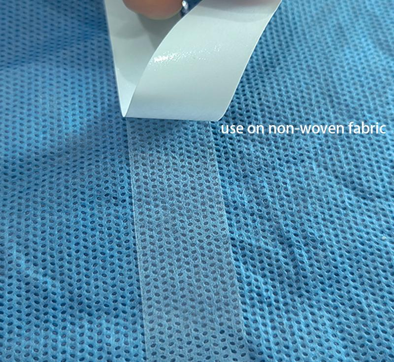 Sterile Strong-Adhesion Medical Double Sided Adhesive Pet Surgical Tape Use for Hospital Fix Surgical Drape