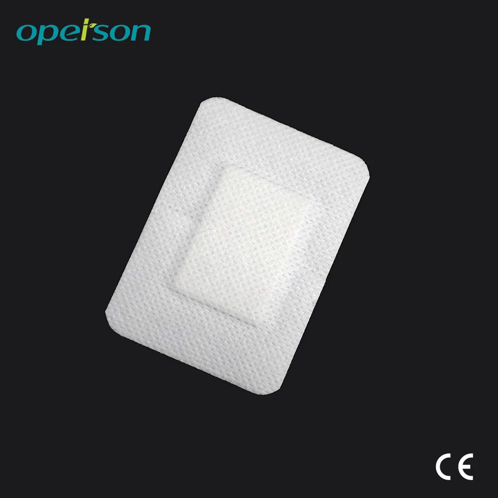 Surgical Medical Sterile Adhesive Disposable Nonwoven Plaster PU Wound Care Dressing with CE
