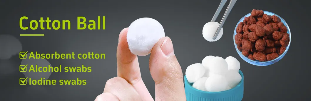 Medical Absorbent Cotton Ball Banner