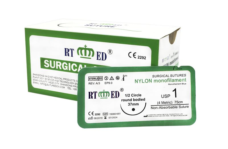 Shandong Haidike Nylon Surgical Suture with Needle