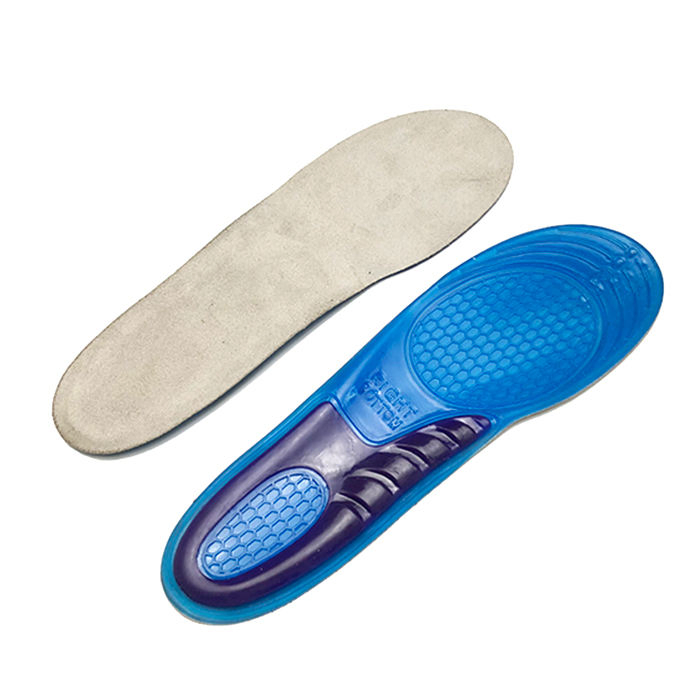Trim to Size Cushion Soles for Heels and Plantar Fasciitis Silicone Gel Insole