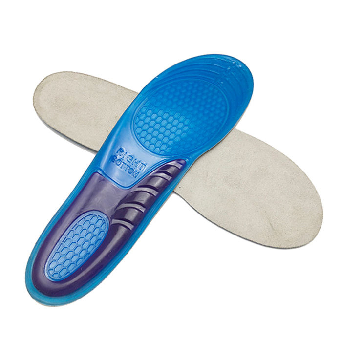 Trim to Size Cushion Soles for Heels and Plantar Fasciitis Silicone Gel Insole